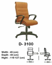 Kursi Direktur & Manager Indachi D-3100