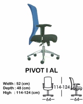 Kursi Direktur & Manager Indachi Pivot I AL