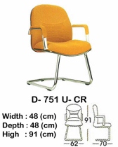 Kursi Hadap Indachi Type D-751 U-CR