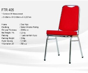 Kursi Susun Futura Type FTR 405