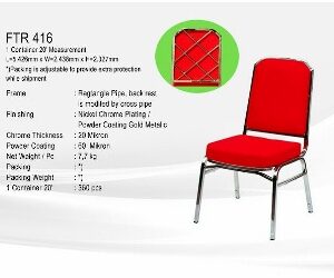 Kursi Susun Futura Type FTR 416