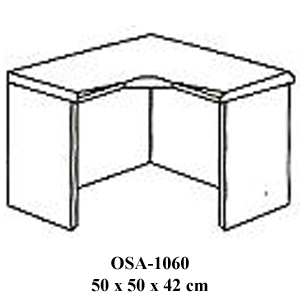 Meja Penyambung Resepsionis Orbitrend Type OSA-1060