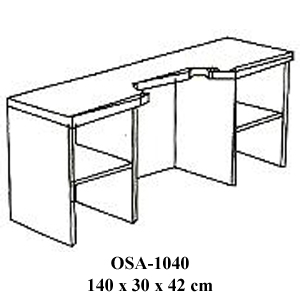 Rak Resepsionis Orbitrend Type OSA-1040